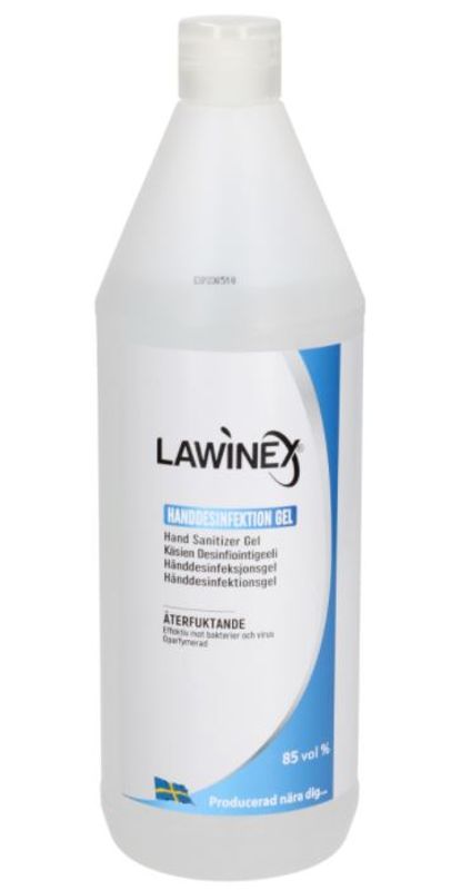 Håndsprit 1L 85% Gel
