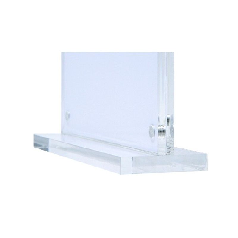 Prisskilt / menyholder A6 t-modell magnetisk