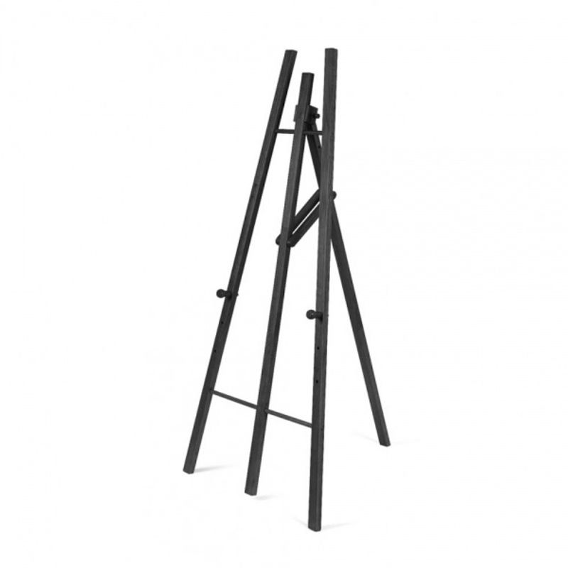 Staffeli sort matt 168 cm