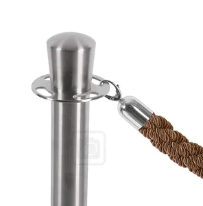 Hovedbilde Tau flettet bronse / chrome 1,5m