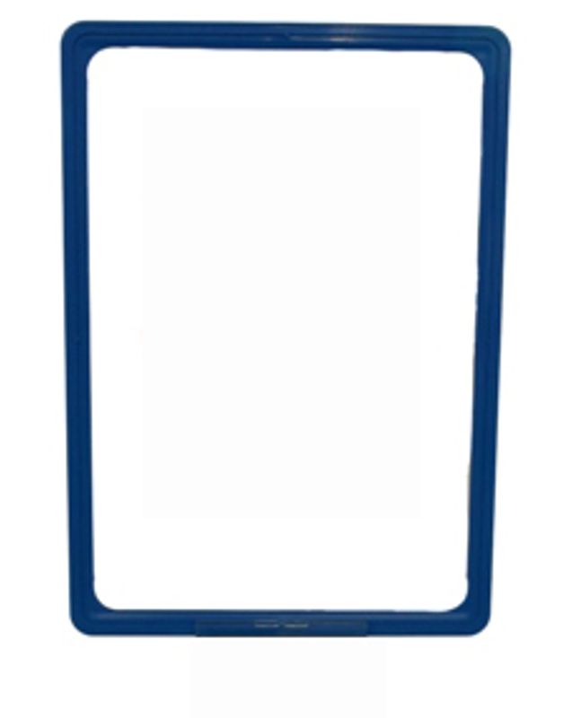 Plakatramme A4 blå