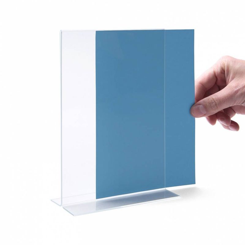 Prisskilt / menyholder A3 T-modell
