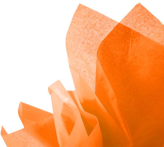 Hovedbilde Silkepapir 480 ark 50x75 cm orange
