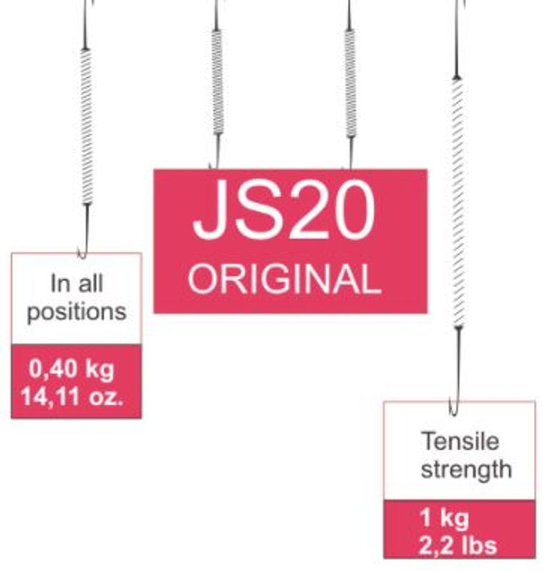 Skiltfjær JS20 100 stk