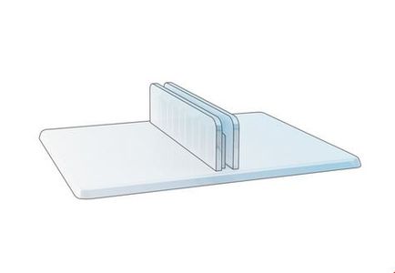 Skiltholder rett transparent