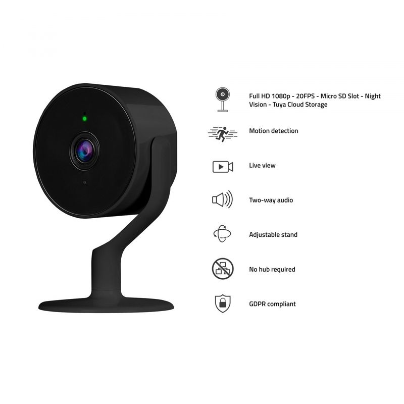 Smart Indoor Camera (EU), Black