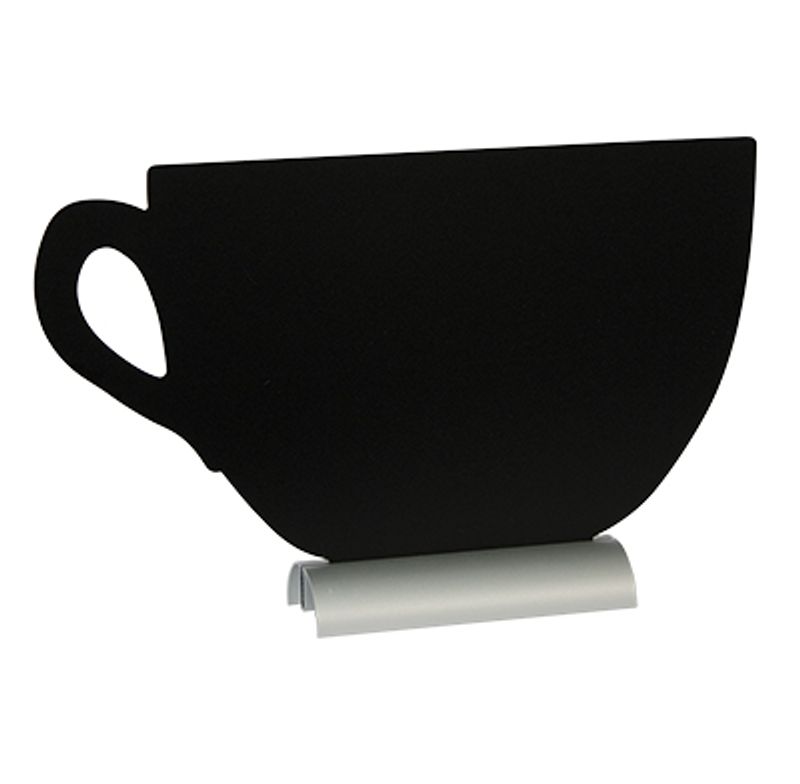 Bordrytter kaffekopp med aluminiums fot