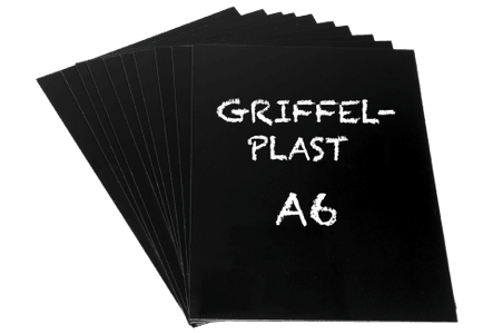 Plastskilt A6 148x105mm 10 pk.