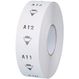 Hovedbilde K&oslash;lapp D80 vit 6 ruller 