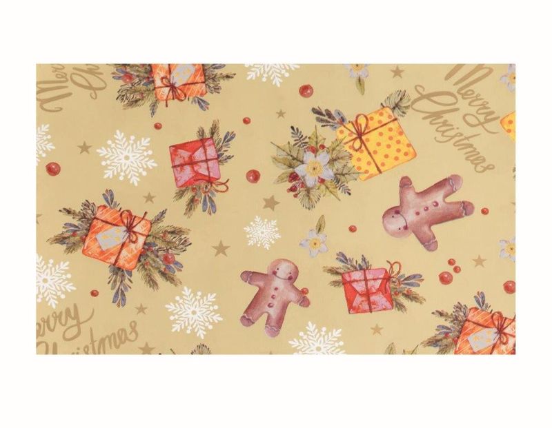 Gavepose Jul 35x50cm 50 stk  assorterte farger