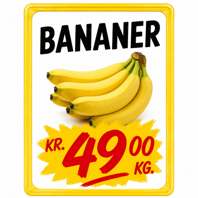 Hovedbilde Plakatramme ramme A5 gul