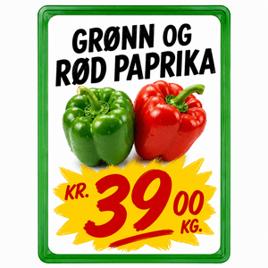 Plakatramme ramme A5 grønn