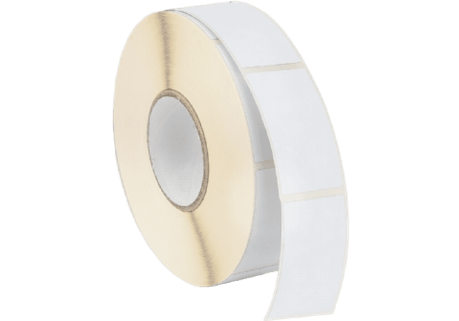 Hovedbilde Etikett hvit 25x45mm 1000 stk.