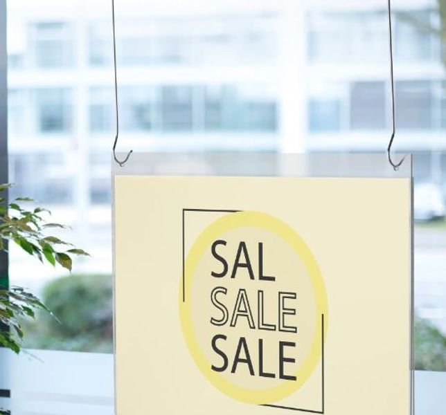 Infoholder vegg A4 akryl