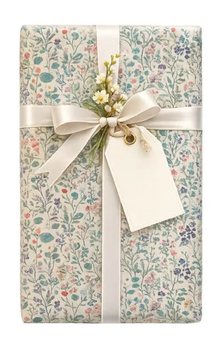 Hovedbilde Gavepapir Flowergarden 57cm x 150m