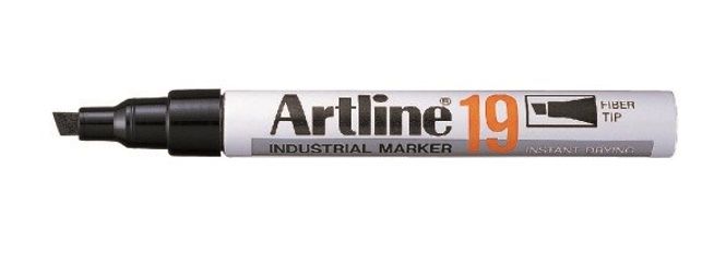 Hovedbilde Industrimerketusj Artline 19 5mm sort 12 stk.