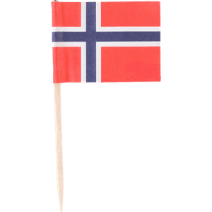 Hovedbilde Dekorasjonsflagg 35x25mm144 stk.