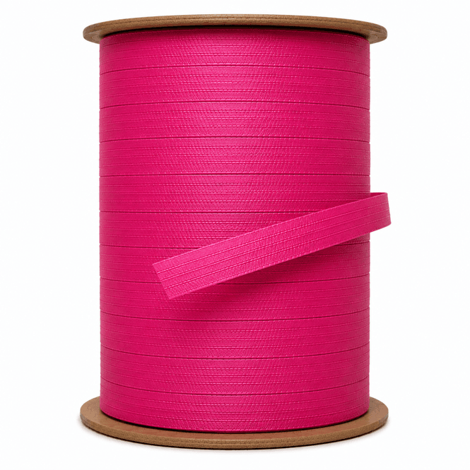 Hovedbilde Matt bånd fuchsia 10mm x 250 meter