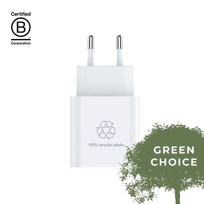 Hovedbilde Adapter 20W USB-C UPSTRÖM CIRKULÄR