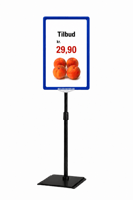 Rammesett A4 blå