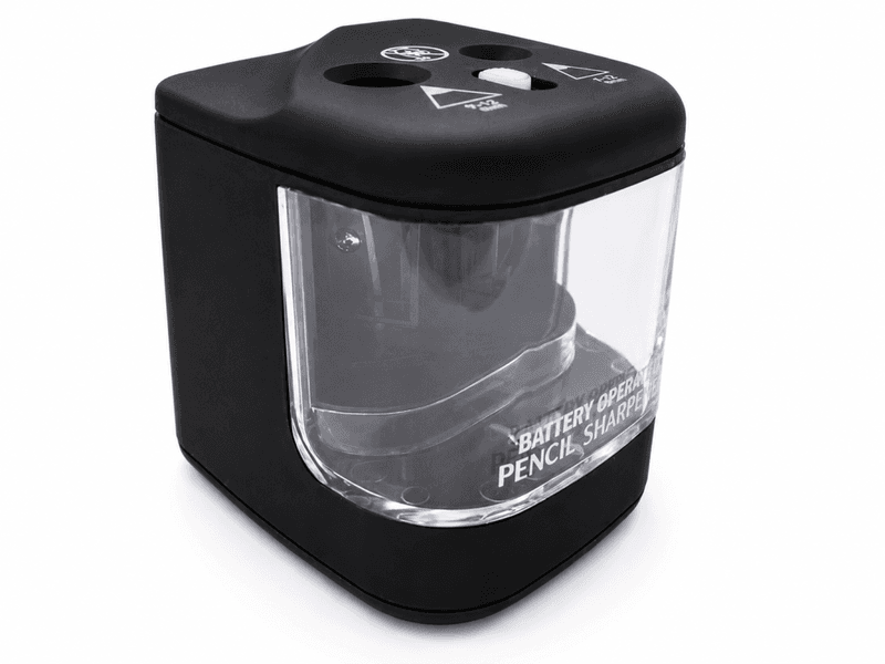 Blyantspisser batteridrevet bordmodell Sort