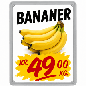 Plakatramme ramme A5 grå