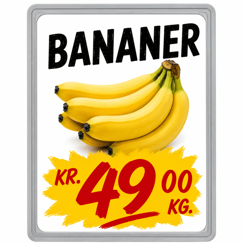 Plakatramme ramme A5 grå