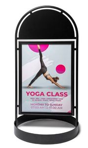 Hovedbilde Gatebukk Gotik Circle A1 sort