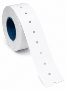 Motex etikett hvit 21x12mm