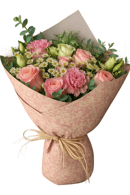 Blomsterpapir malva rosa ark 50x70 cm 15kg.