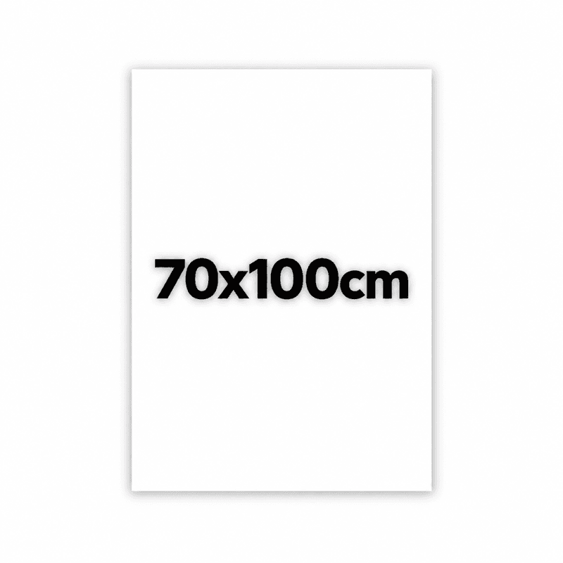 Tekstkartong hvit 70x100cm 10 PK.