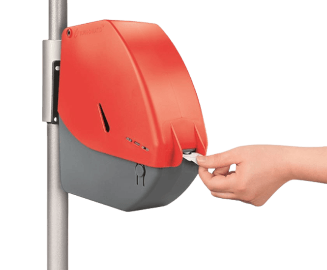 Hovedbilde Kølappdispenser Meto D900 rød