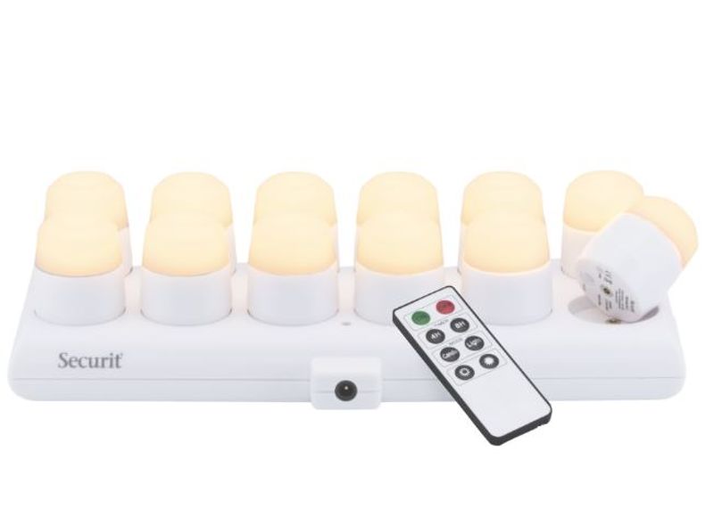LED telyssett varmhvit
