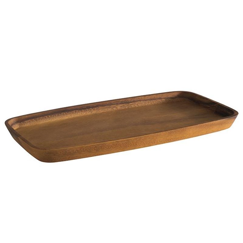 Serveringsbrett oljet akasietre