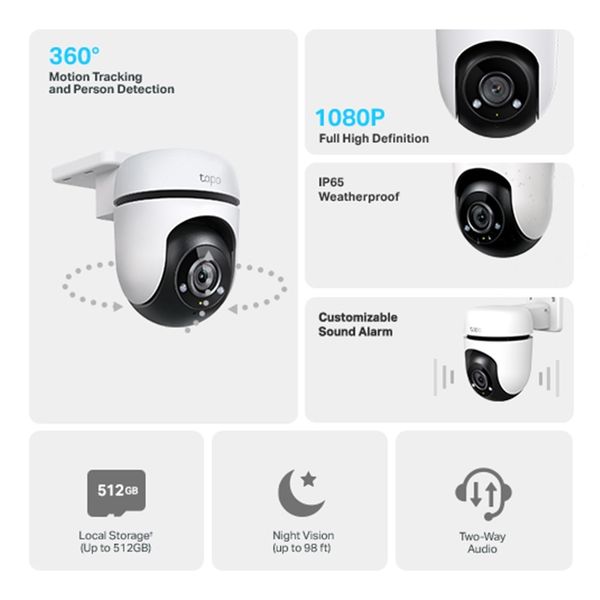 Kamera WI-FI utendørs Tapo C500 