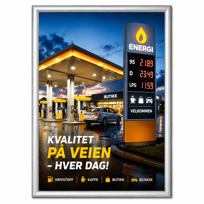 Hovedbilde Ramme 50x70 cm 25mm 
