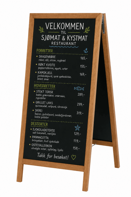 Hovedbilde Gatebukk 70x125cm teakfarge