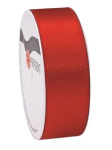 Hovedbilde Tekstilb&aring;nd 25mm x 3m r&oslash;d med st&aring;ltr&aring;dkant