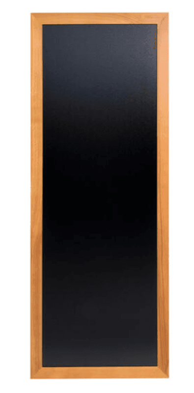 Menytavle 56x170 cm teakfarge