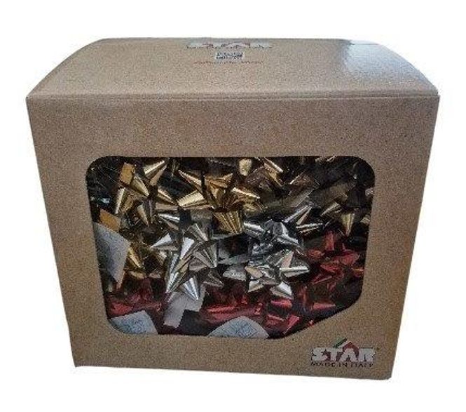 Hovedbilde Rosetter metallic assortert 88 stk Ø=60mm
