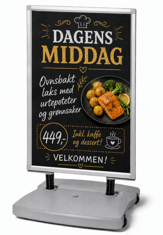 Gatebukk Windtalker City A1 sølv