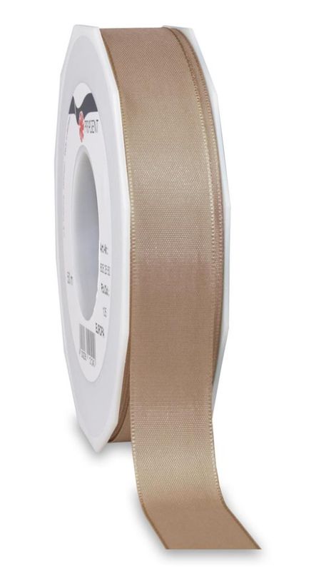 Tekstilbånd gråbrun 25mmx50m