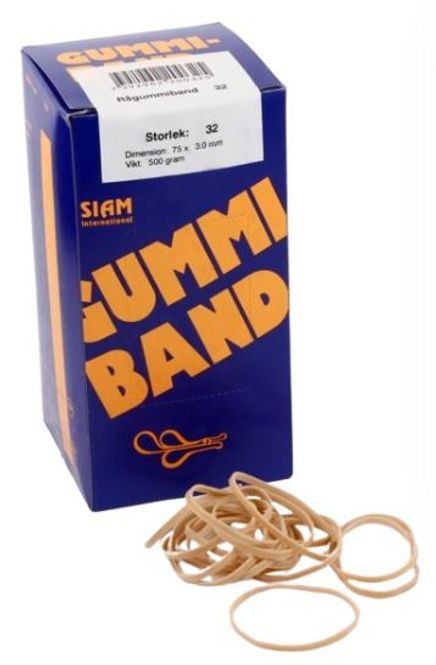 Hovedbilde Gummistrikk nr.32 75x3mm (500g)