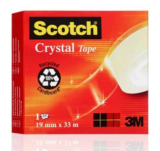 Crystal Tape 19mmx33meter Scotch