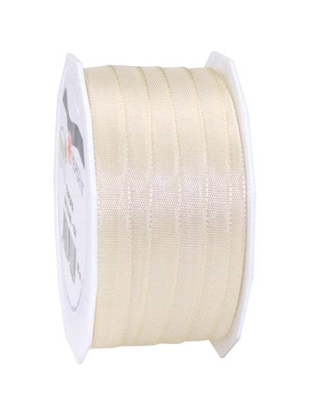 Tekstilbånd cream 10mmx50m  