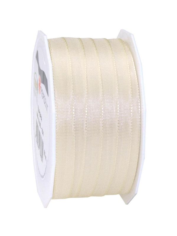 Tekstilbånd cream 10mmx50m  